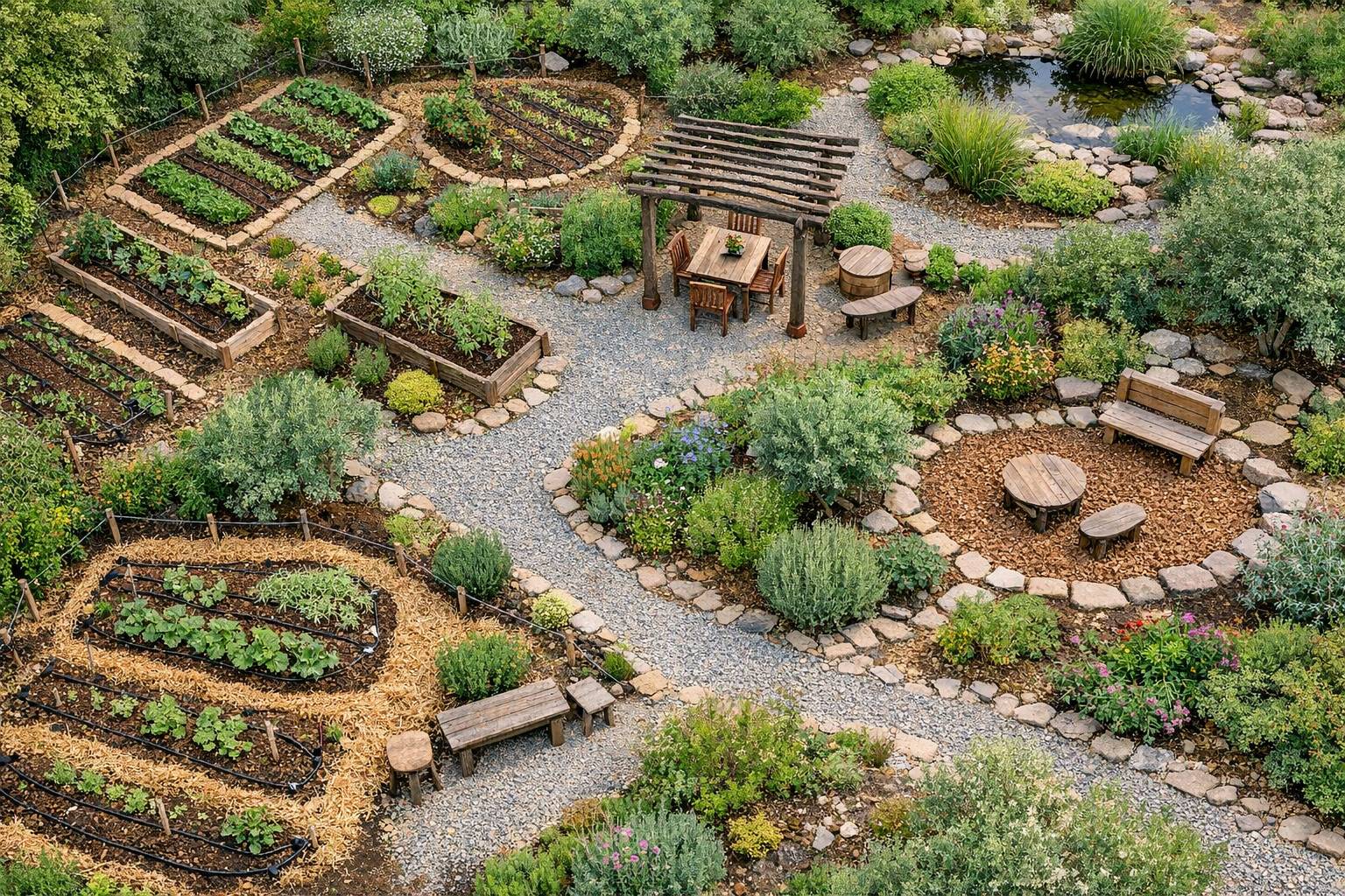 Cómo diseñar un jardín ecológico paso a paso con la ayuda de Naturalezamente