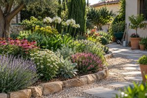 Cómo diseñar un parterre de flores equilibrado y fácil de mantener